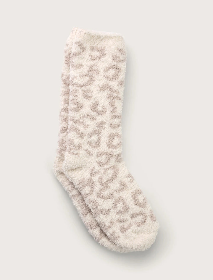 Barefoot Dreams - CozyChic Women's BITW Socks in Cream-Stone
