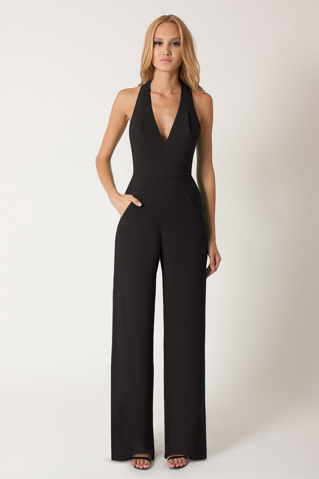 Black Halo - Jordan Jumpsuit in Black