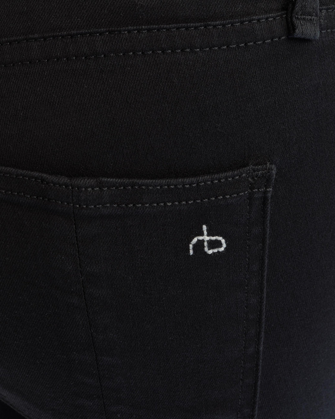 Rag & Bone - High Rise Ankle Skinny in Black