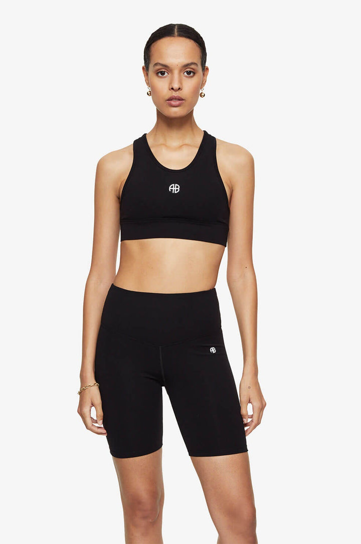 Anine Bing - Blake Biker Short in Black