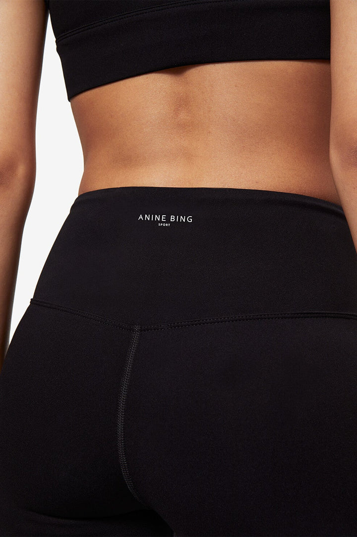 Anine Bing - Blake Biker Short in Black