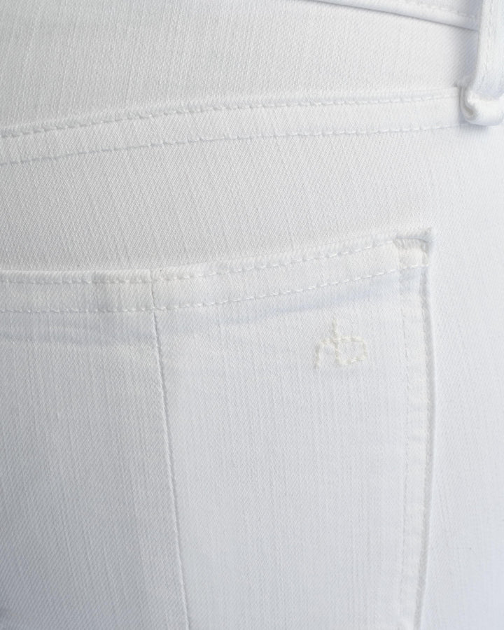Rag & Bone - High Rise Ankle Skinny in Blanc