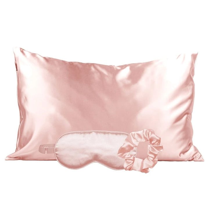 Kitsch - Satin Sleep Set in Blush