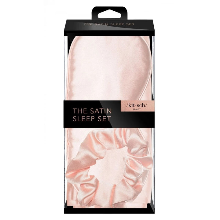Kitsch - Satin Sleep Set in Blush