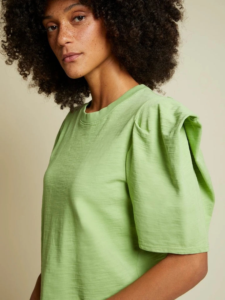 Nation LTD - Blythe Origami Sleeve Boxy Tee in Envy