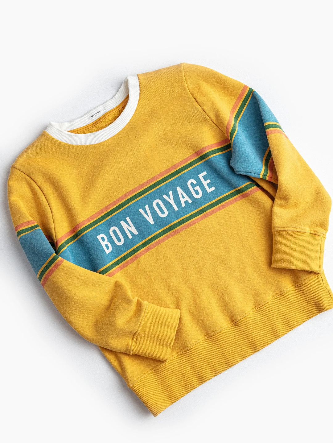 Mother - The 3/4 Sleeve Koozie Sweatshirt Bon Voyage