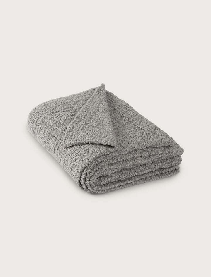 Barefoot Dreams - Boucle Throw in Dove Gray