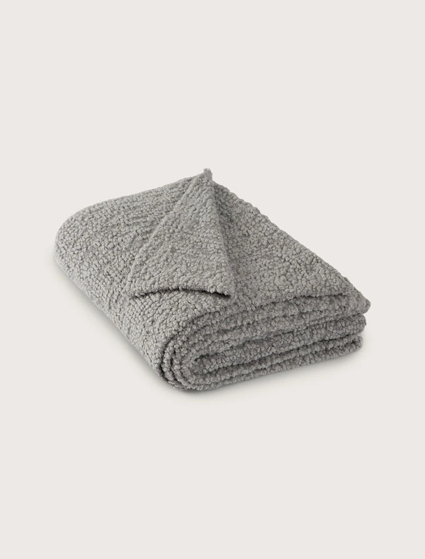 Barefoot Dreams - Boucle Throw in Dove Gray