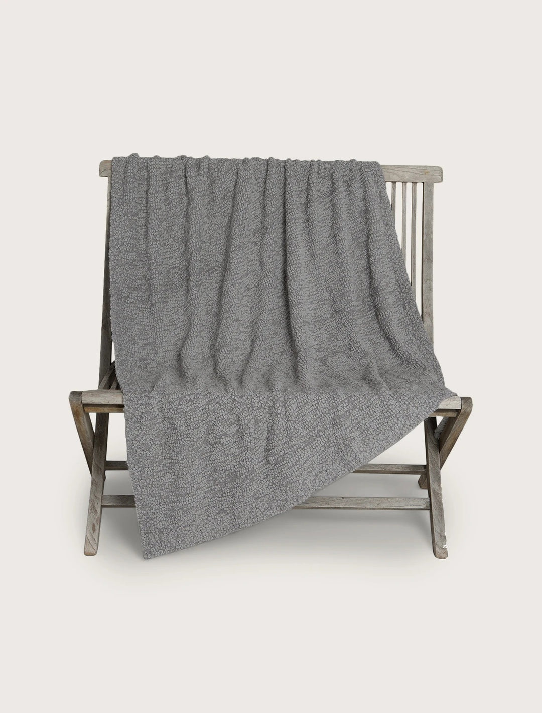 Barefoot Dreams - Boucle Throw in Dove Gray