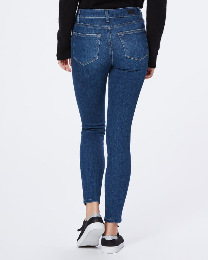 Paige - Hoxton Ankle Skinny Jeans in SoCal