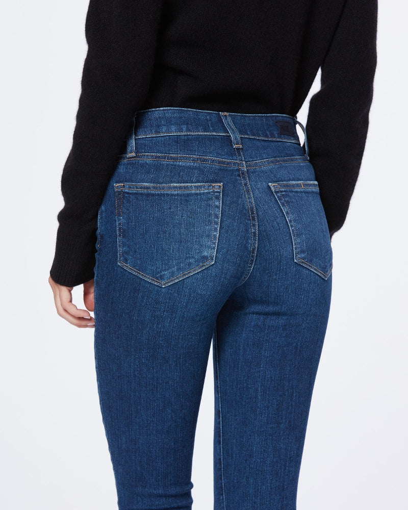 Paige - Hoxton Ankle Skinny Jeans in SoCal
