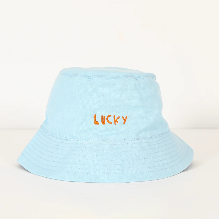 Kerri Rosenthal - Bucket Hat in Smiley Saltwater