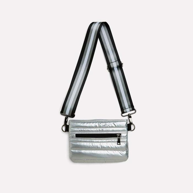 Think Royln Bum Bag/Crossbody Pearl Silver