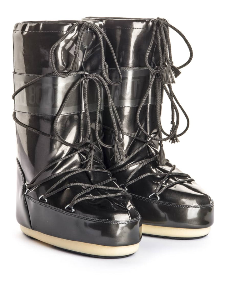 Moon Boot - Vinile Met Boots in Black