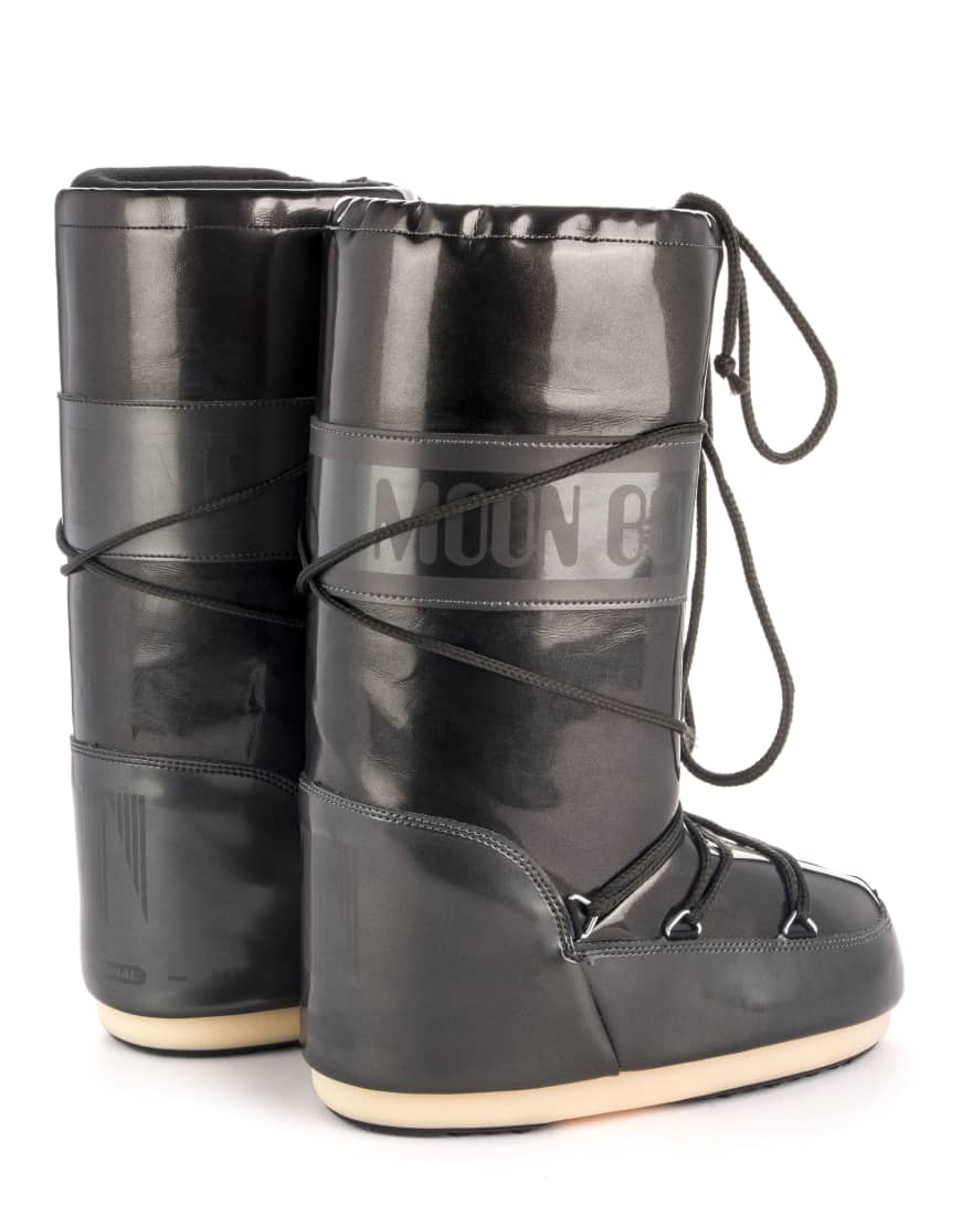 Moon Boot - Vinile Met Boots in Black