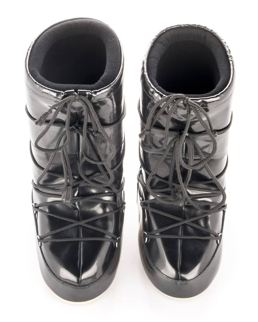 Moon Boot - Vinile Met Boots in Black