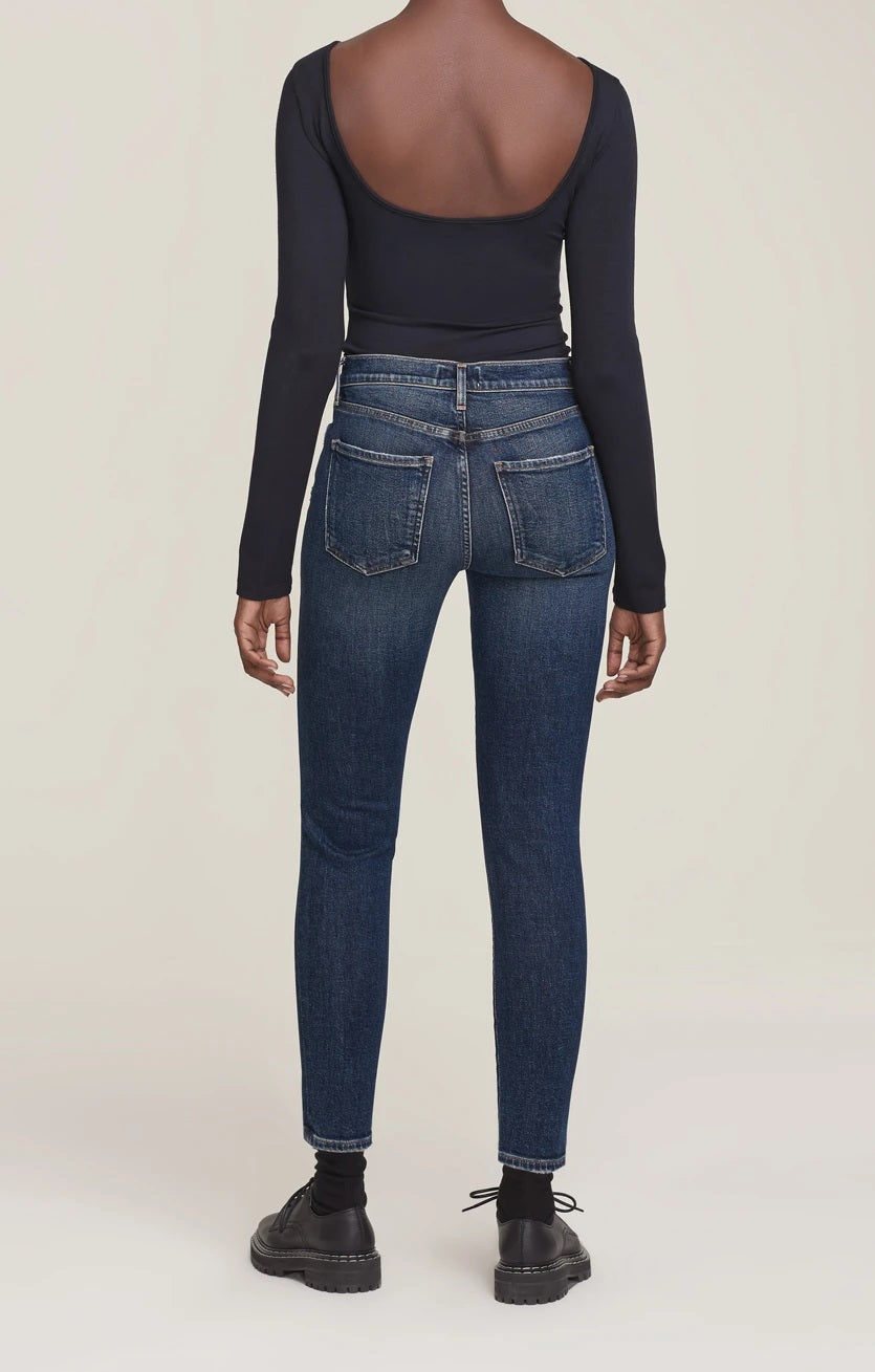 AGoldE Denim - Sophie Mid Rise Ankle Jeans in Cabana