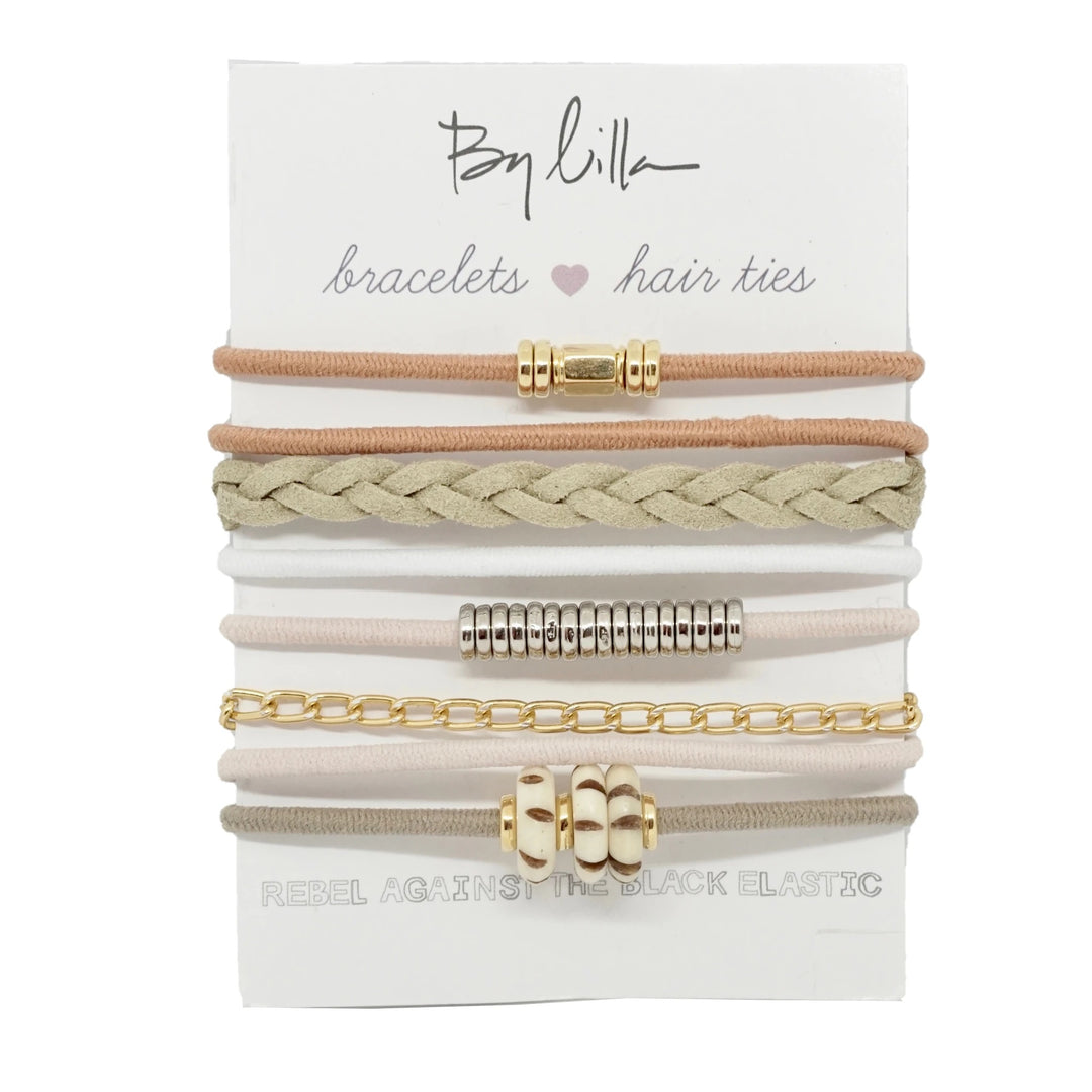 By Lilla - Cafe Stack Hair Elastics