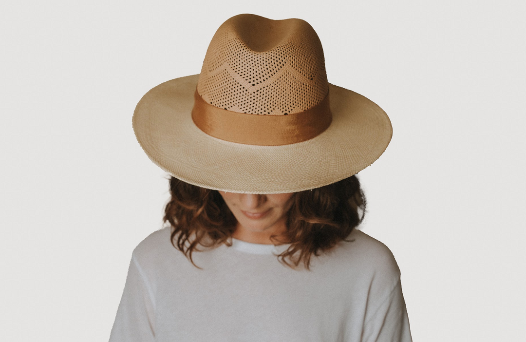 Freya - Camelia Hat in Sand/Natural