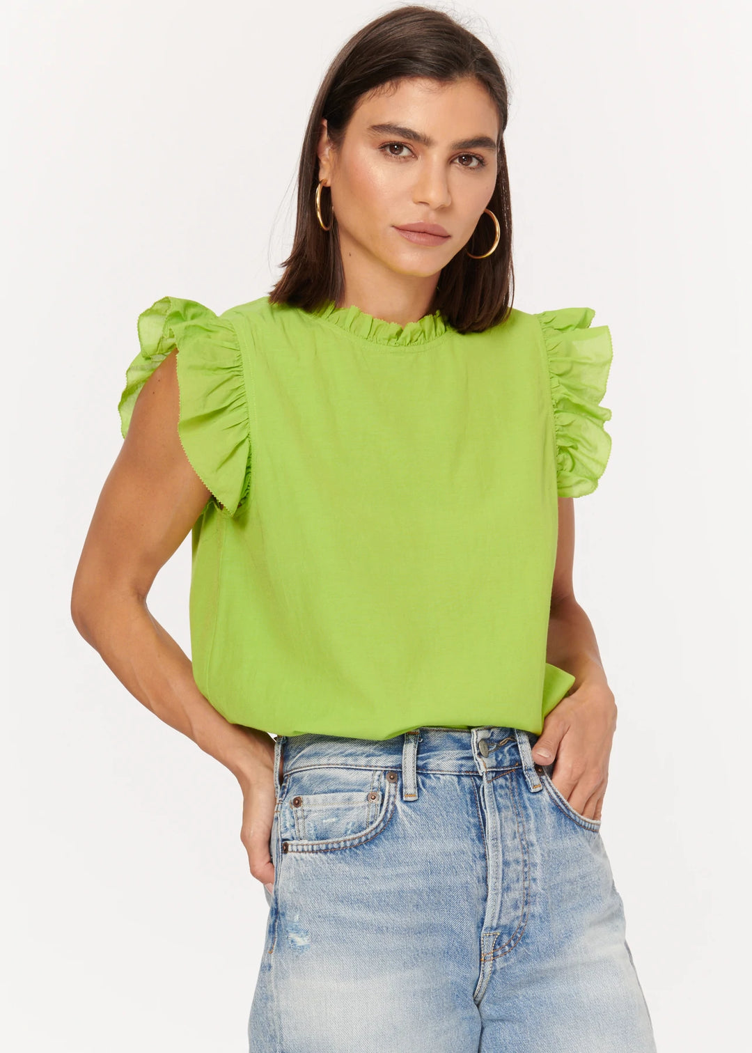 Cami NYC - Ulla Top in Kiwi Tops