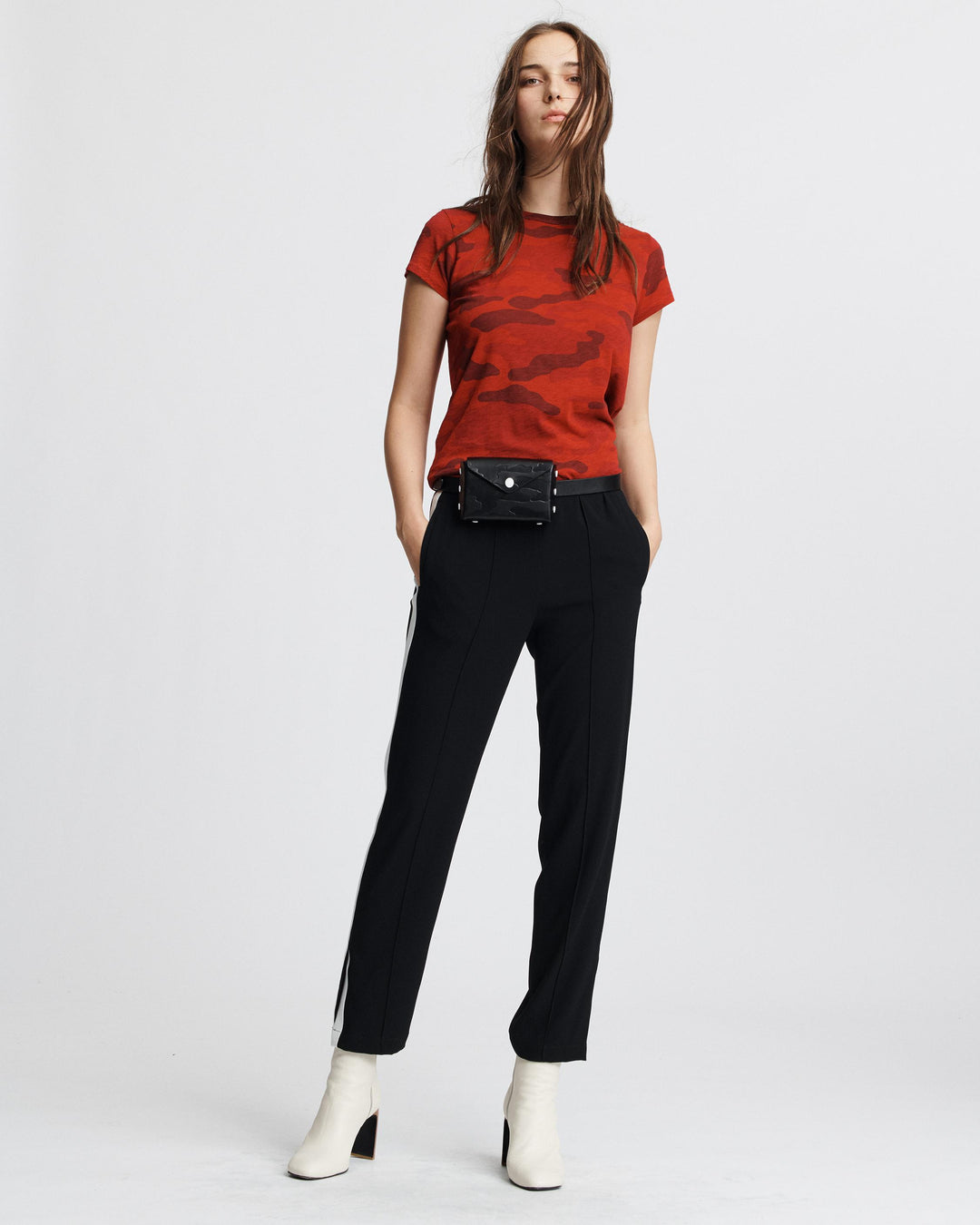 Rag Bone Camo Tee in Red – Blond Genius