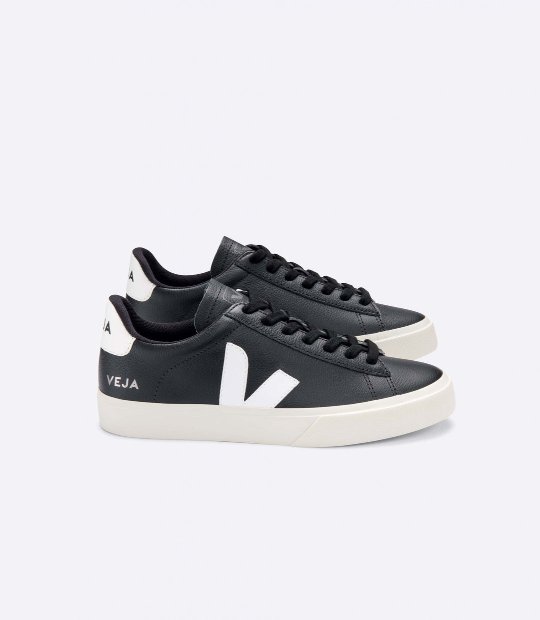 Veja - Campo Chromefree Sneakers in Black White