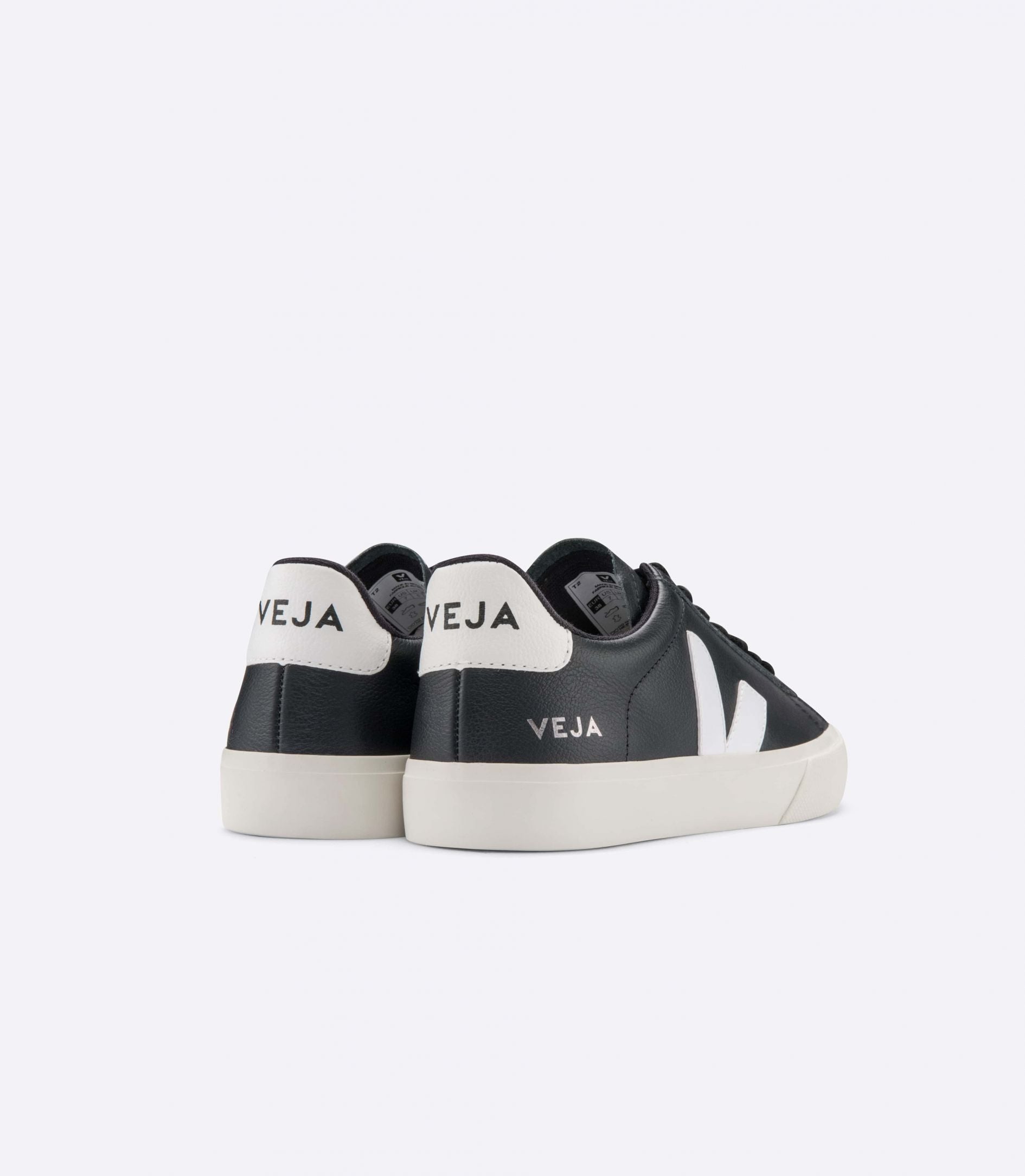 Veja Campo Chromefree White Black Veja Campo Chromefree Leather