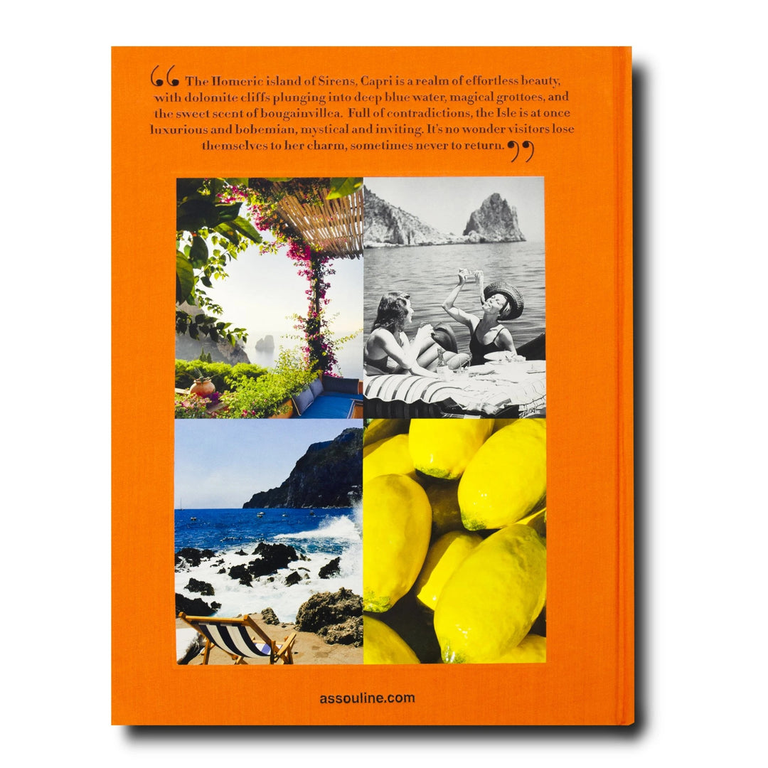 Assouline - Capri Dolce Vita Hardcover Book