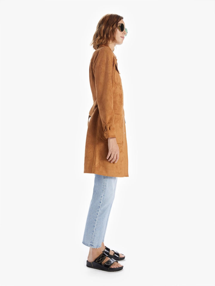 Mother - The Patch Pocket Car Coat in Hitch Hiking Jacket