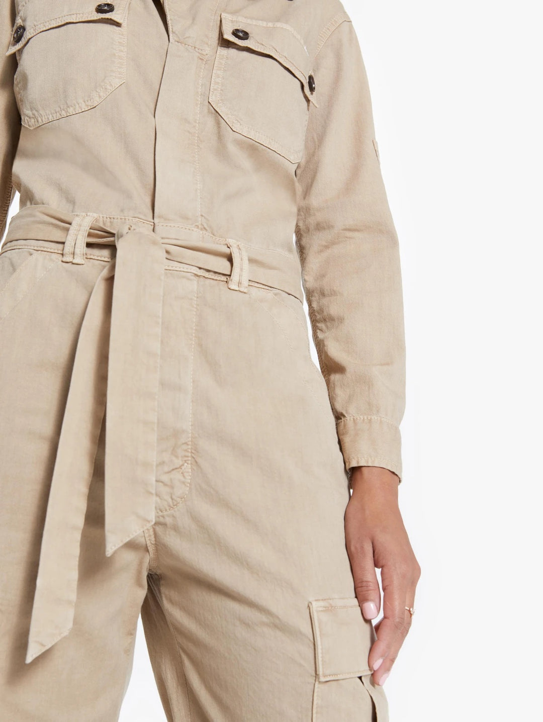 Mother - The Cargo Fixer in Medium Khaki