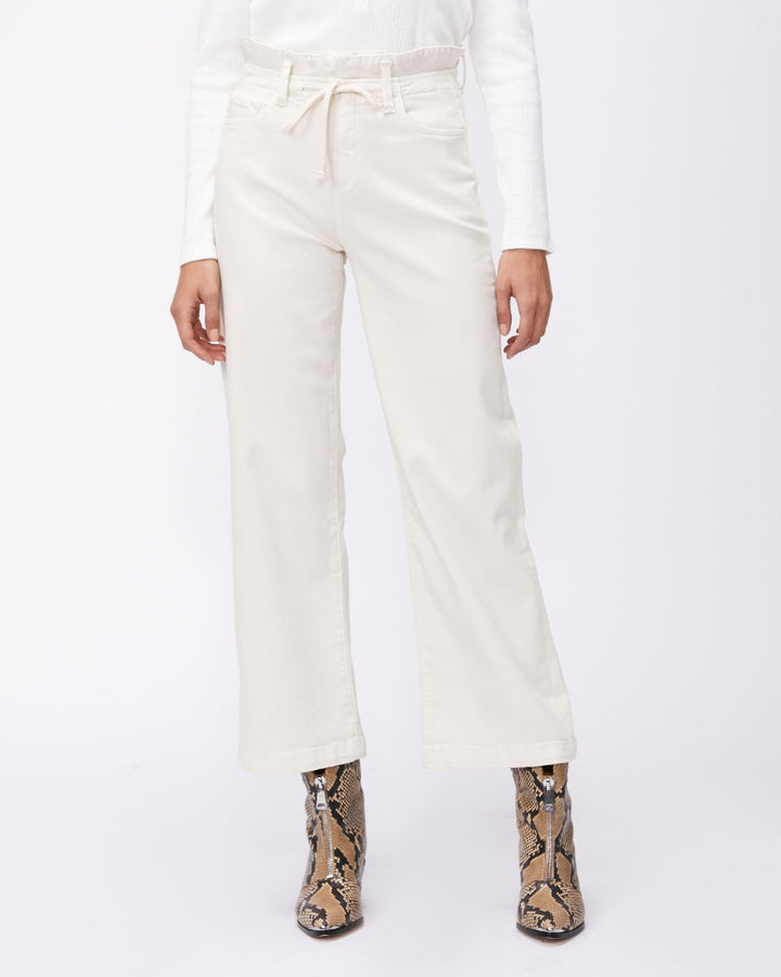 Paige - Carly with Waistband Tie in Warm Ecru