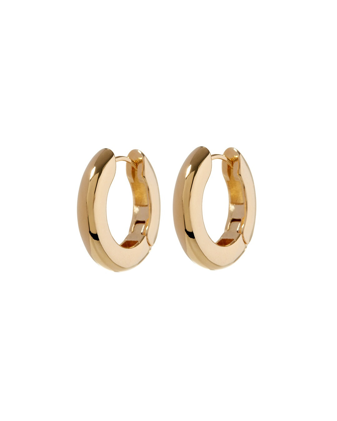 LUV AJ - Carmella Huggies (20mm) in Gold