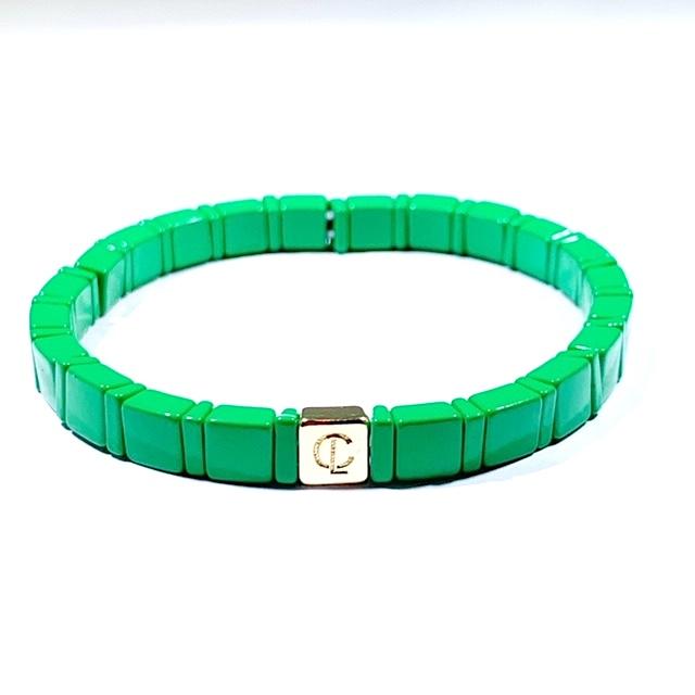 Caryn Lawn - Tiny Tile in Kelly Green Default