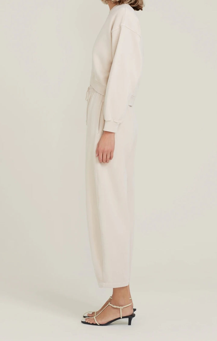 AGOLDE - Chevron Sweatshirt in Cashew Milk