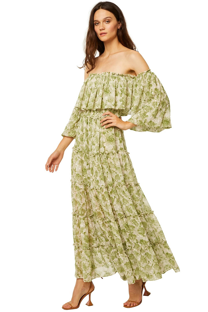 Misa - Cassandra Dress in Veranda Abstract Dresses