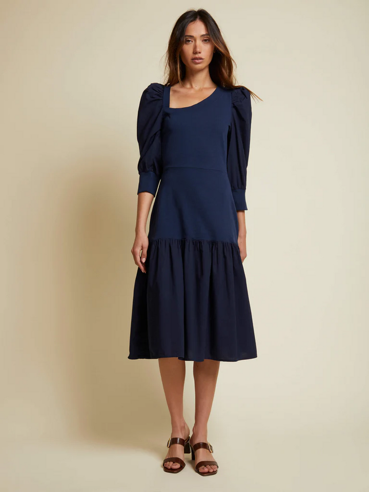 Nation LTD - Catalina Asymmetric Dress in Night Horizon