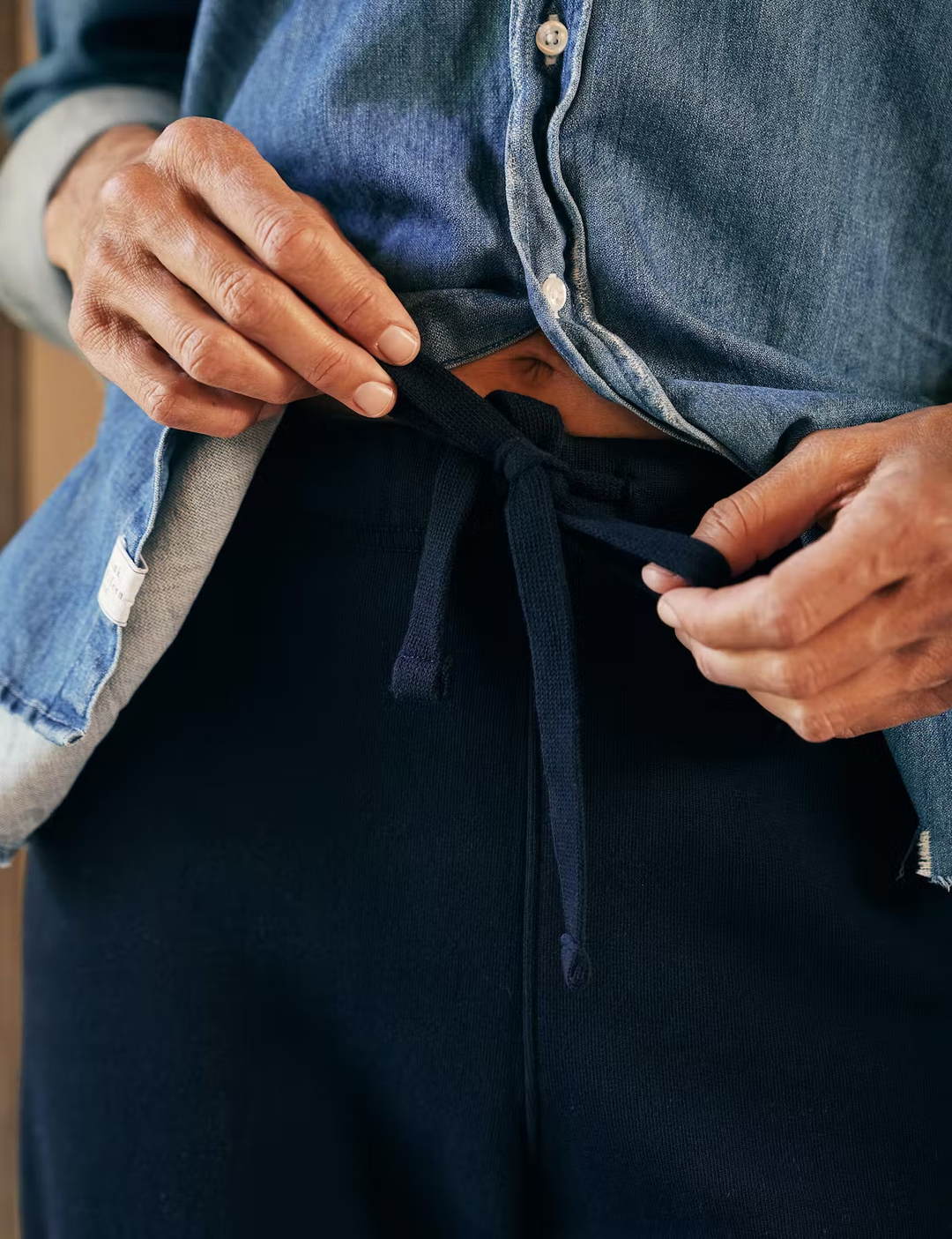 Frank & Eileen - Catherine Favorite Sweatpant in British Royal Navy