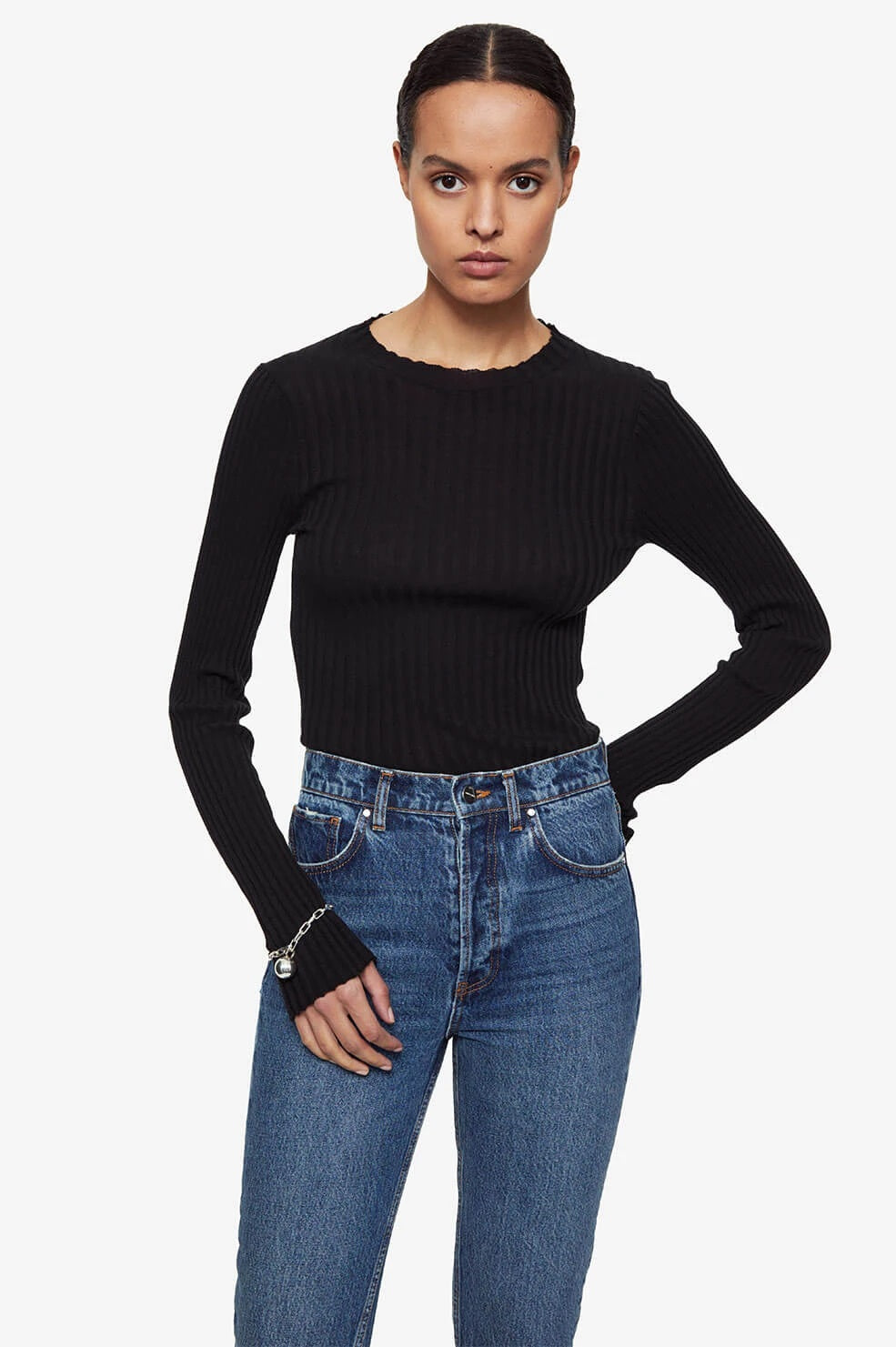 Anine Bing - Cecilia Top in Black