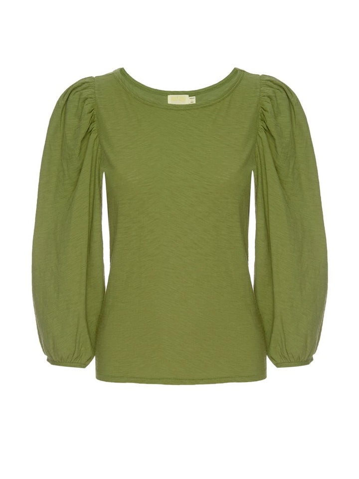 Nation LTD - Cecilia Balloon Sleeve Tee in Olive