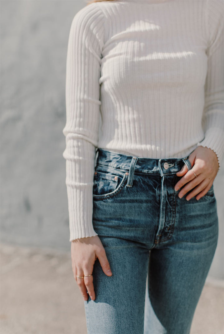 Anine Bing - Cecilia Top in Ivory
