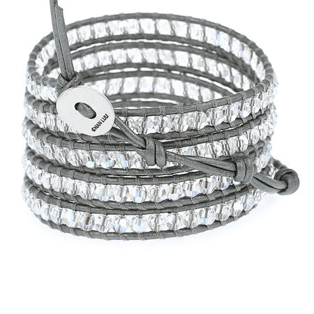 Chan Luu 32" 5 Wrap Bracelet w/ Crystal CRYS Cal/Gl at Blond Genius - 2