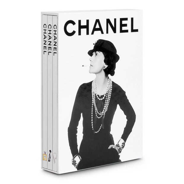Chanel set of three hardcover books
