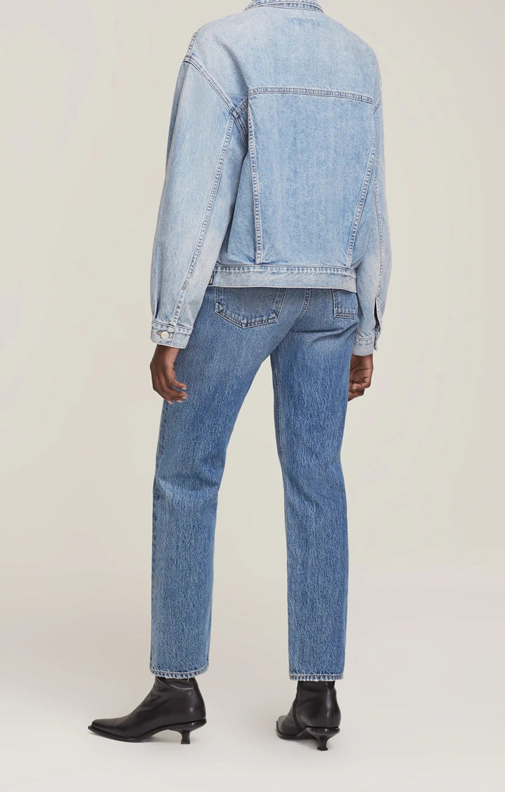AGoldE - Charlie Oversized Denim Jacket in Billboard