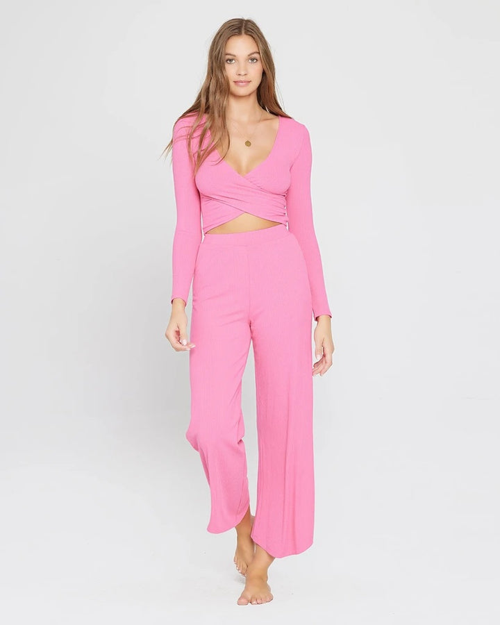 L*Space - Charlie Pant in Bubblegum Pink