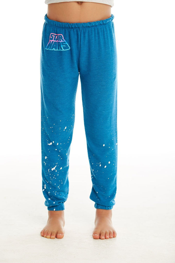 CHASER KIDS - Girls Cozy Knit Hi-Lo Lounge Pant in Shore