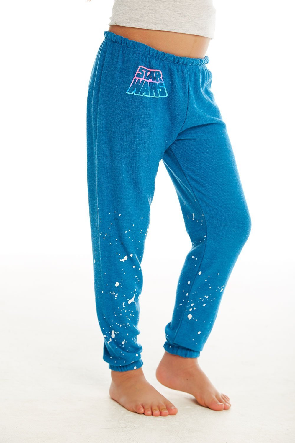 CHASER KIDS - Girls Cozy Knit Hi-Lo Lounge Pant in Shore
