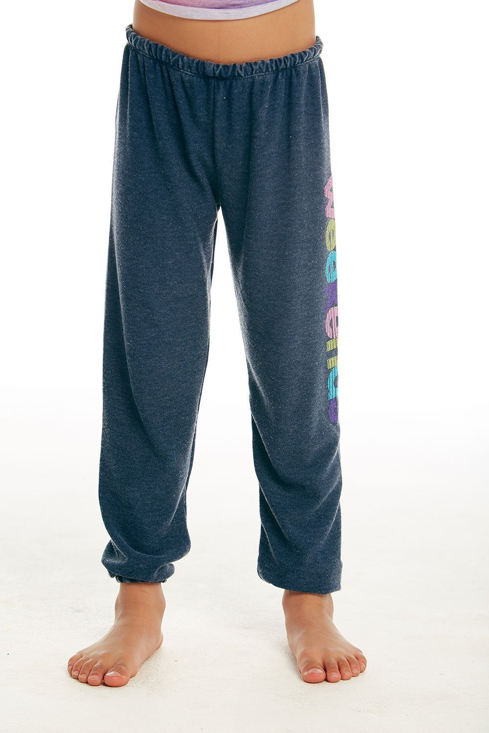CHASER KIDS - Girls Cozy Knit Lounge Pant in Avalon