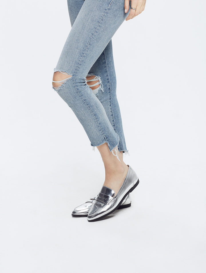 Mother - Insider Crop Step Fray Chatterbox