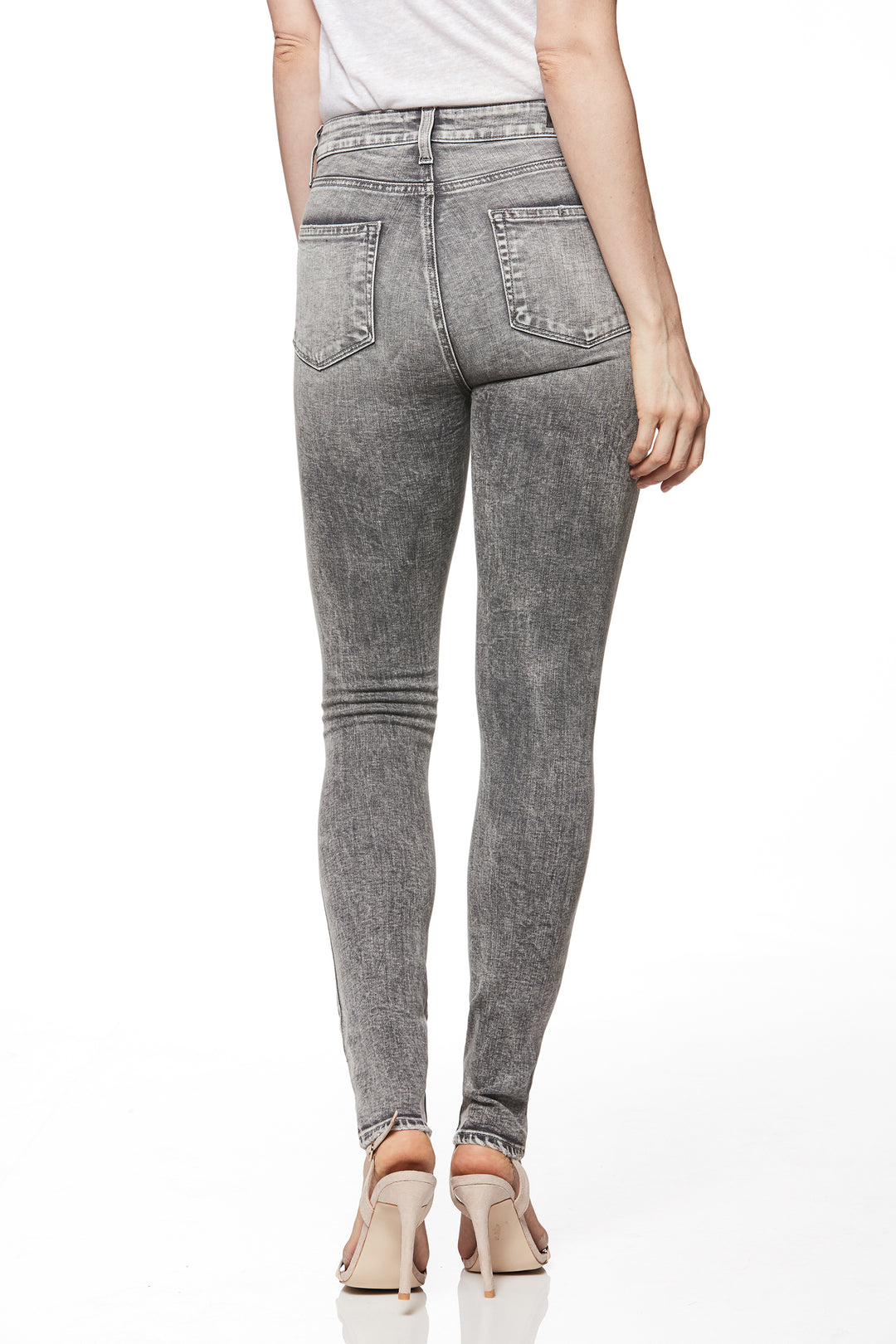 Paige - Hoxton Ultra Skinny in Chelsea Grey