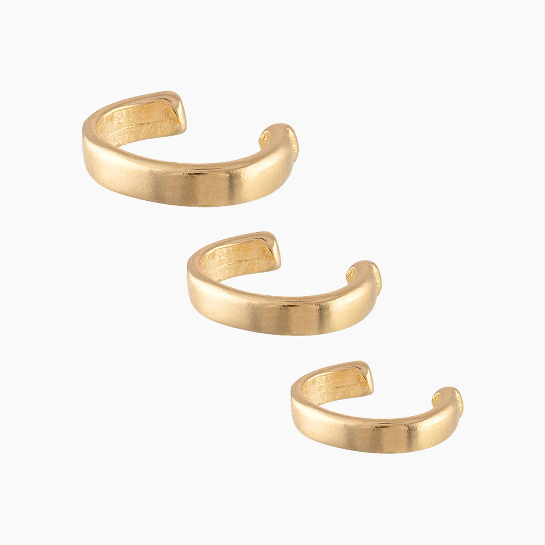 Alexa Leigh - Chelsea Ear Cuff Trio in Gold